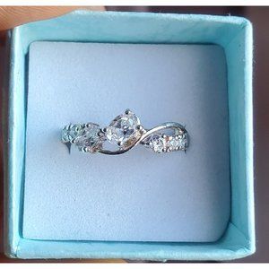 925 Sterling Silver Ring CZ Ring